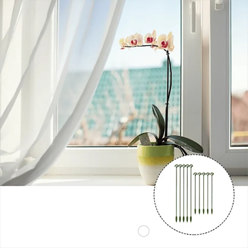 Kasvien tukipaalu tukirenkaalla (10kpl)(Osta 2, -15%; Osta 3, -20%; Osta 4, -25%)