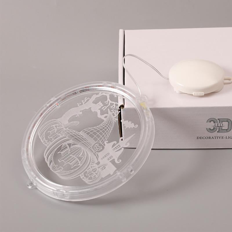 Halloween 3D-riippuvalaisin