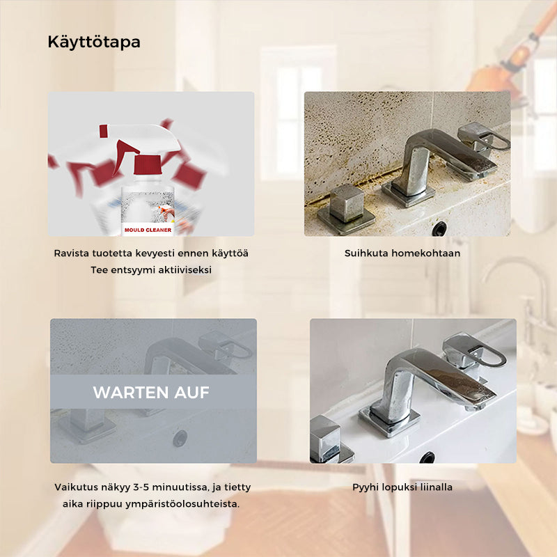 Homeen puhdistussuihke