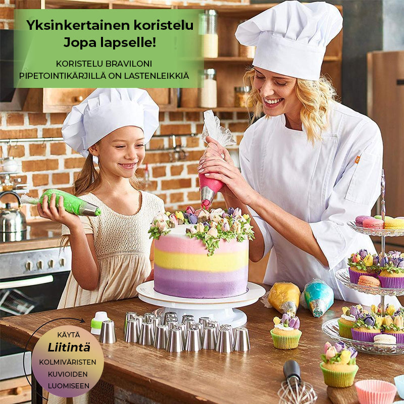 Pursotinsetti ruostumattomasta teräksestä (13 osaa)