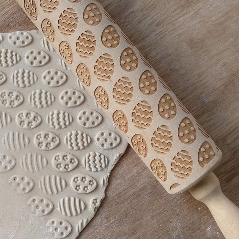 Kuviollinen pääsiäisaiheinen kaulin