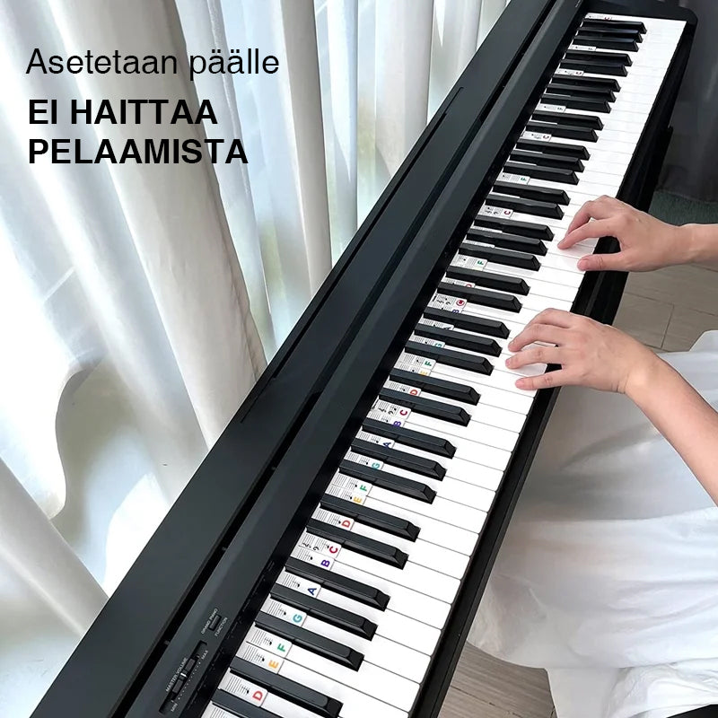 Irrotettavat pianon nuottimerkit