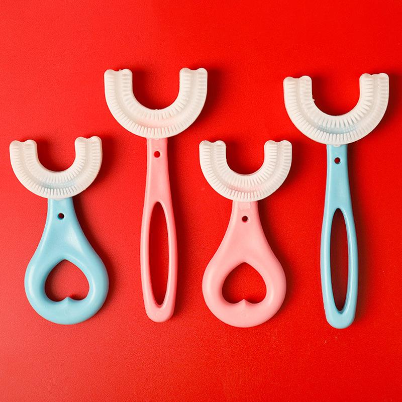 360° lasten U-muotoinen hammasharja