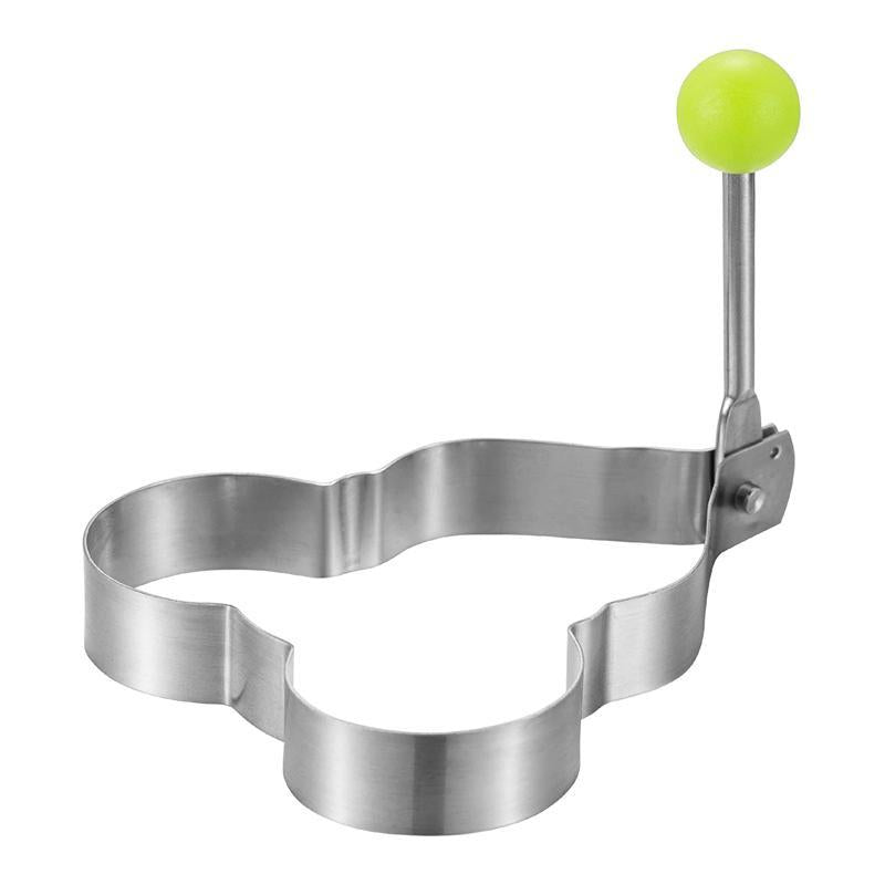 Pyöreät paistetun kananmunan muotit (ruostumaton teräs)