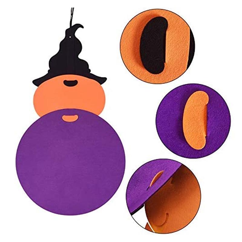 Halloween tee-se-itse lasten huopakäsityö