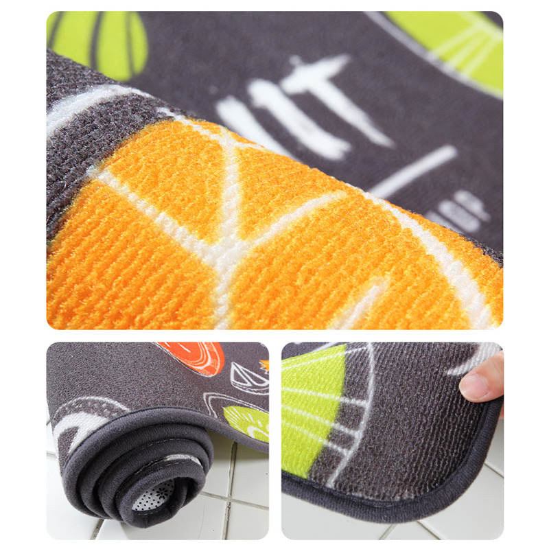 Painettu liukumaton matto