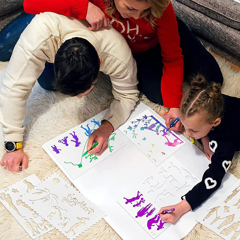 DIY Maalaus Sabluunat Lapsille