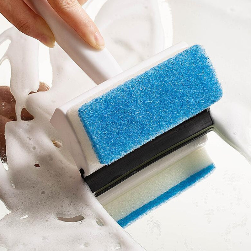 Kaksikäyttöiset kaavinta- ja pesupuhdistusharjat