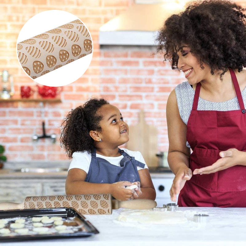 Kuviollinen pääsiäisaiheinen kaulin