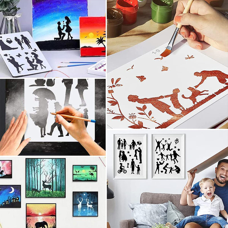 DIY Maalaus Sabluunat Lapsille