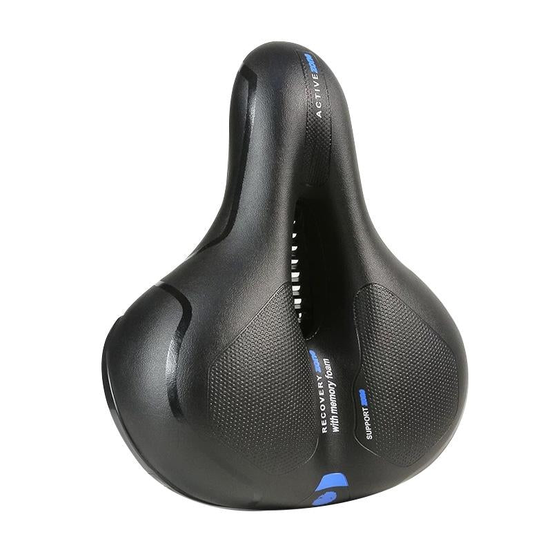 Erittäin pehmeä polkupyörän satula heijastinvalolla