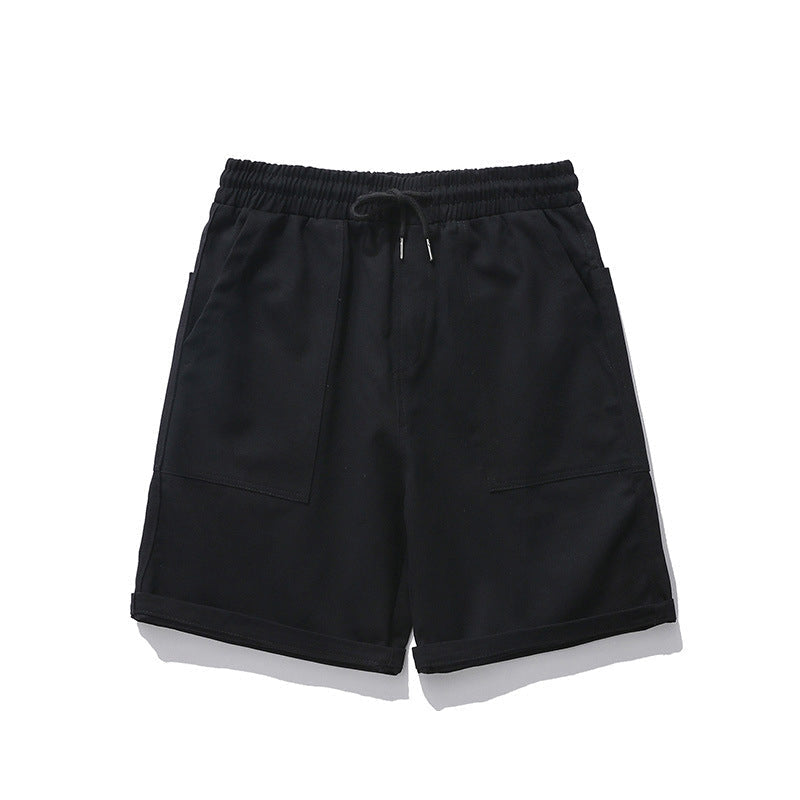 Miesten kevyet puuvillaiset cargo-shortsit