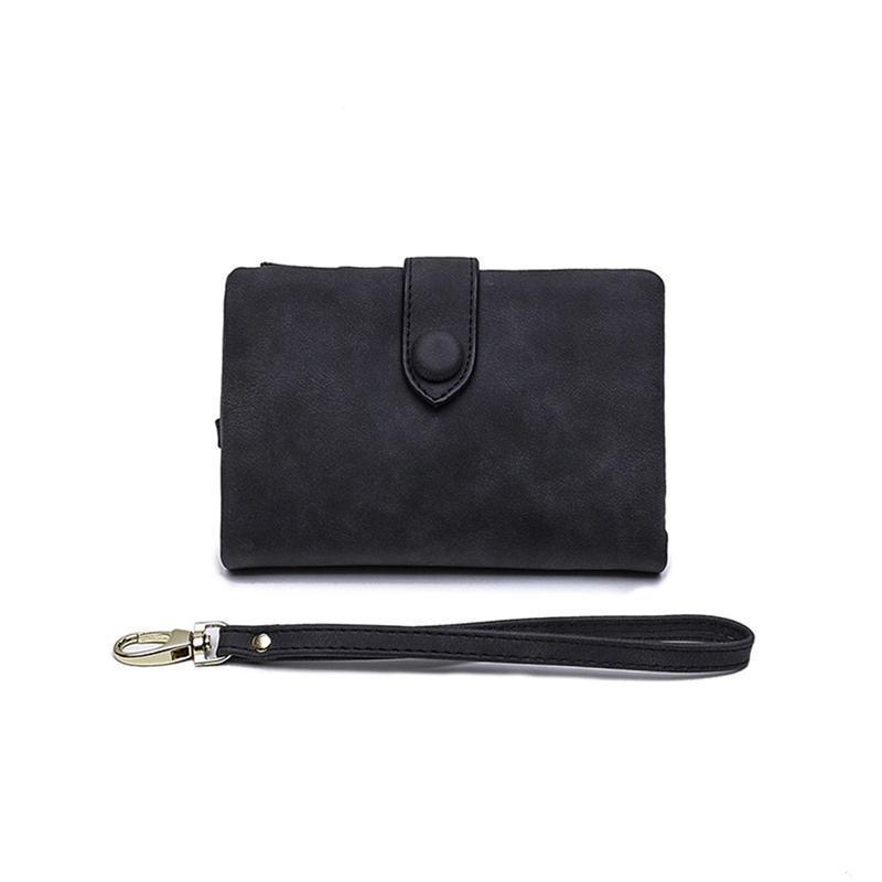 Naisten kolmiosainen lompakko, 8 väriä