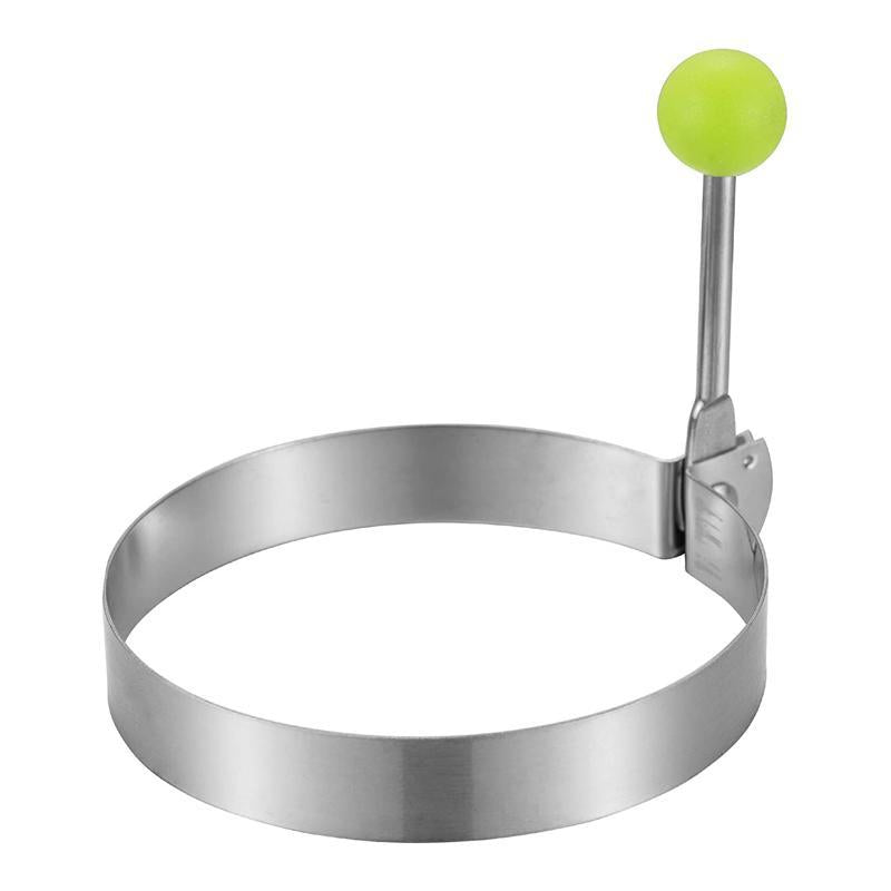 Pyöreät paistetun kananmunan muotit (ruostumaton teräs)