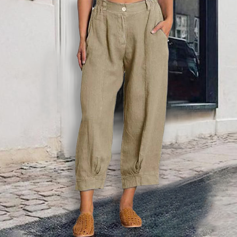 Yksiväriset Rennot Housut (Osta 2,-10%;Osta 3 ,-15%;Osta 4,-20%)