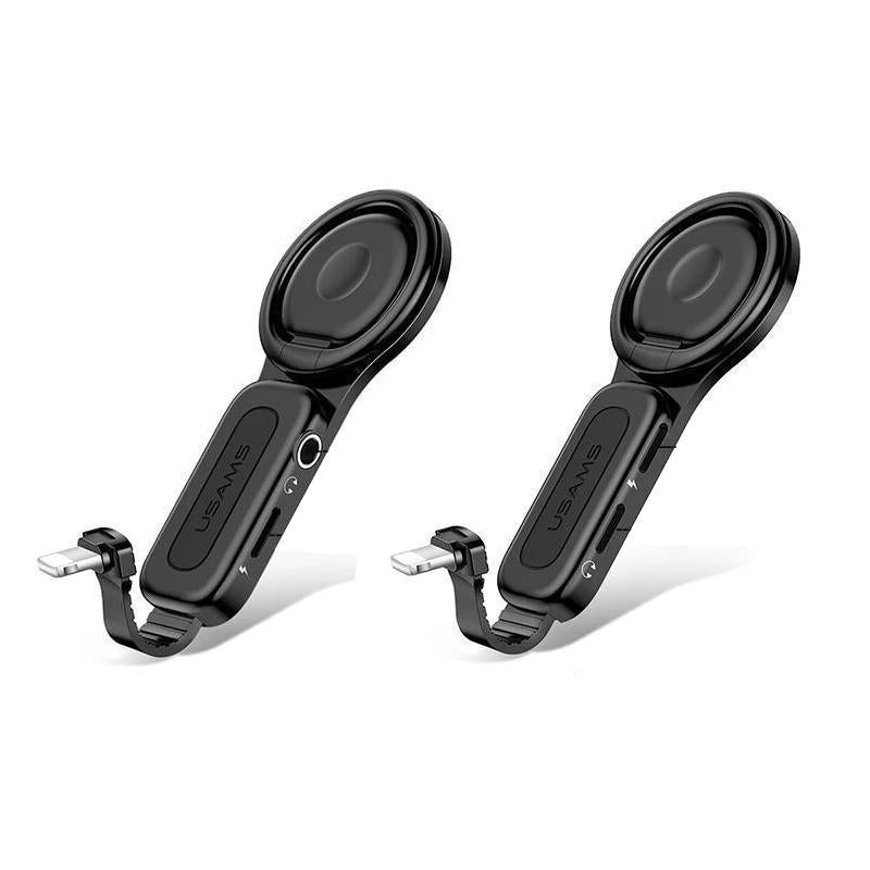 4-in-1 Pikalatausadapteri kahdelle laitteelle