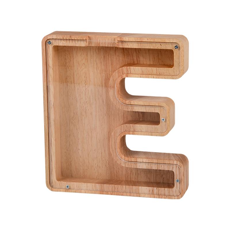 Kirjaimen muotoinen säästölipas