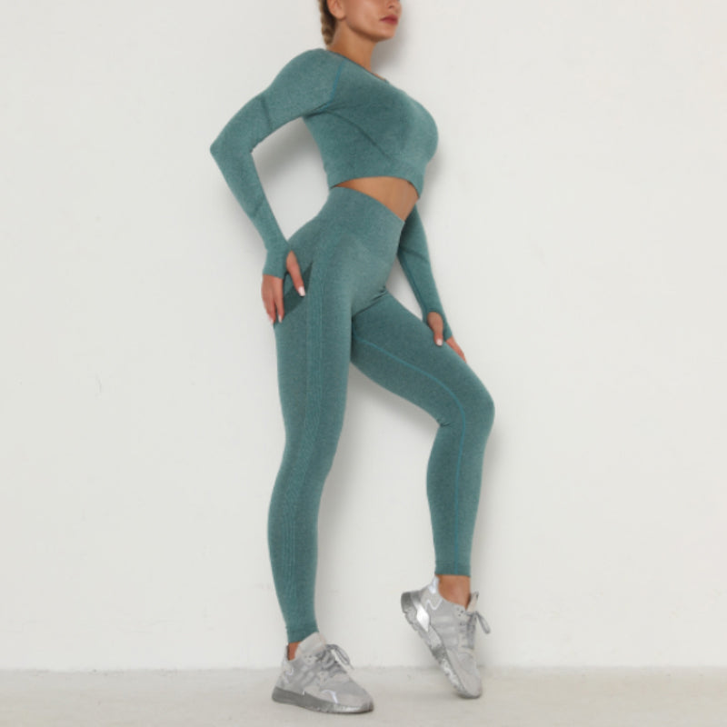 Saumaton 2-osainen joogapukusetti