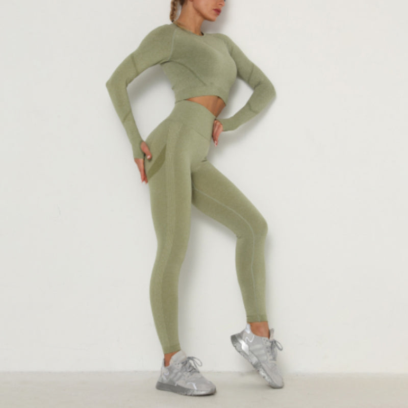 Saumaton 2-osainen joogapukusetti