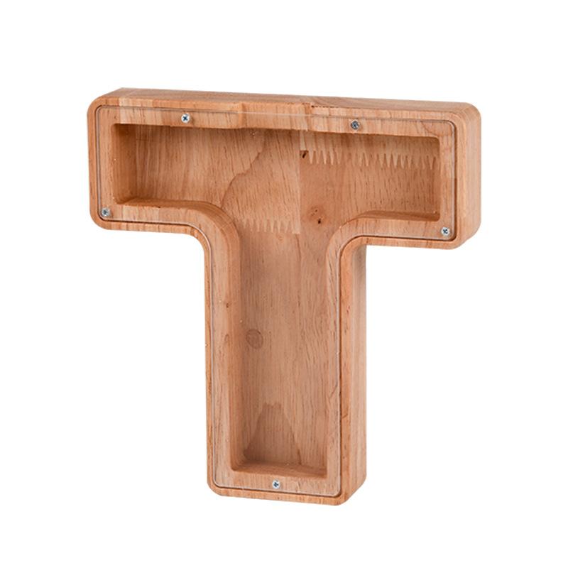 Kirjaimen muotoinen säästölipas