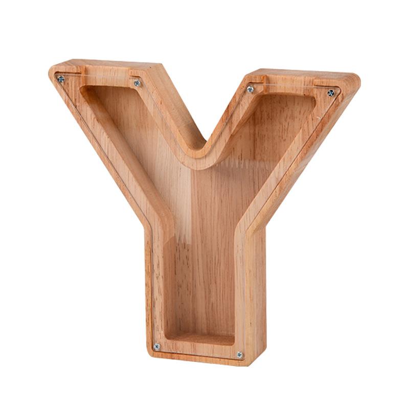 Kirjaimen muotoinen säästölipas