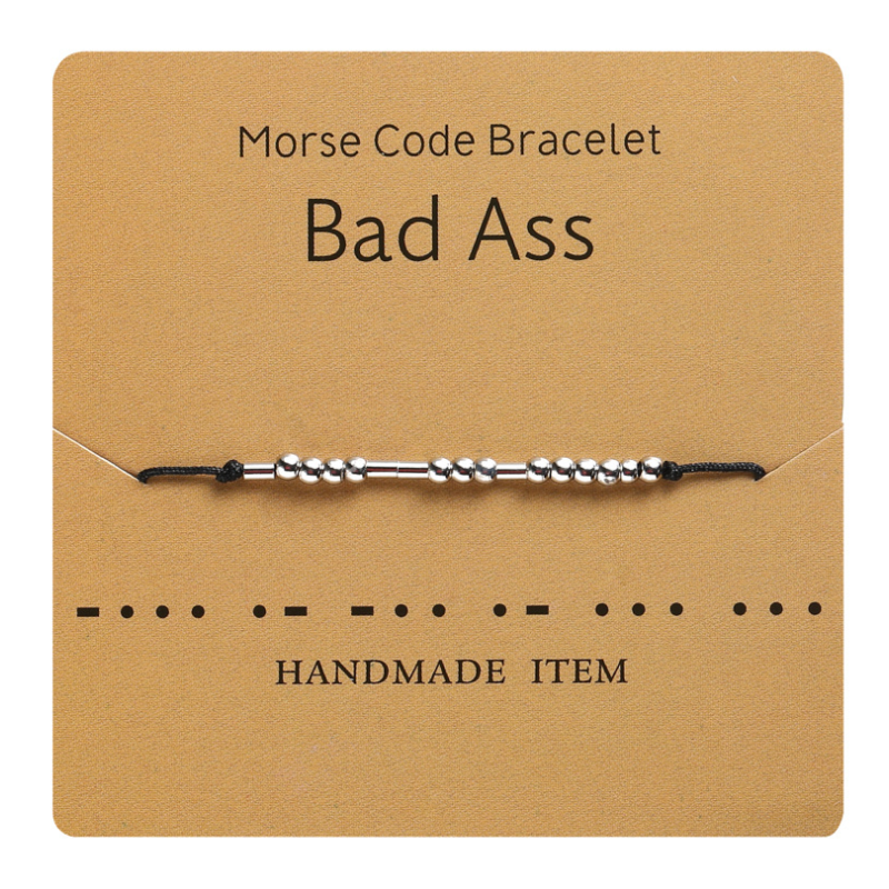 Morse koodi pari rannekoru