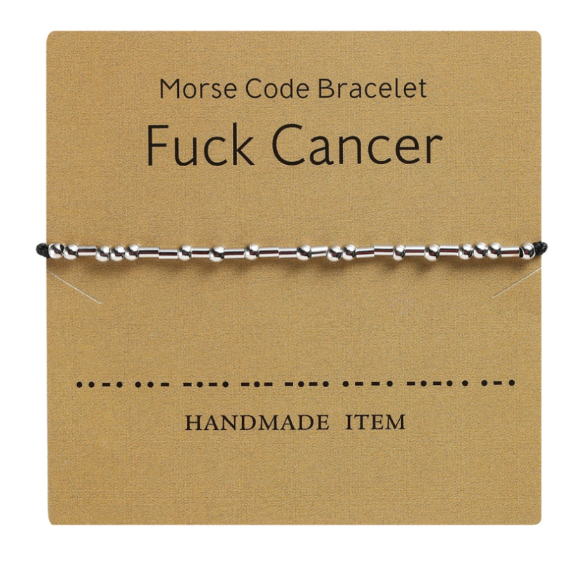 Morse koodi pari rannekoru