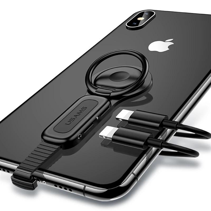 4-in-1 Pikalatausadapteri kahdelle laitteelle