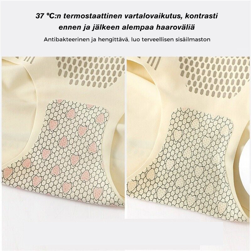 Ice Silk Ionic Kuitu Vatsan hallinta alushousut