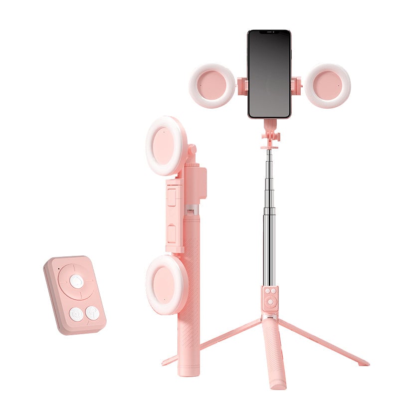 6-in-1 Selfie-tikku Täytevalolla