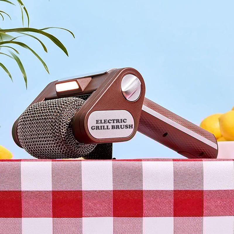 Sähköinen Harjaton Grillinpuhdistin