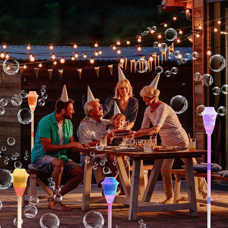 Auto Bubble Street Lamp musiikin ja valojen kanssa