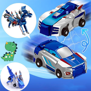 2-in-1 Magneettinen Auto, joka muuntautuu lentäväksi lohikäärmeeksi ja yksisarviseksi