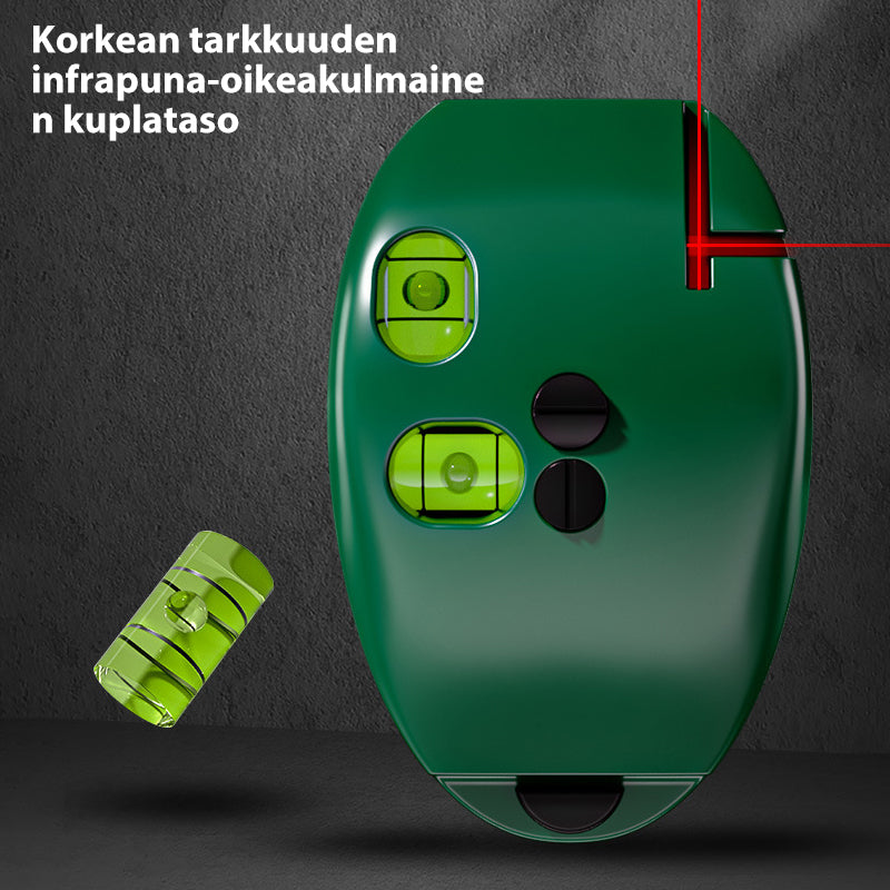 Elektroninen 90 asteen kulma laserasteikko