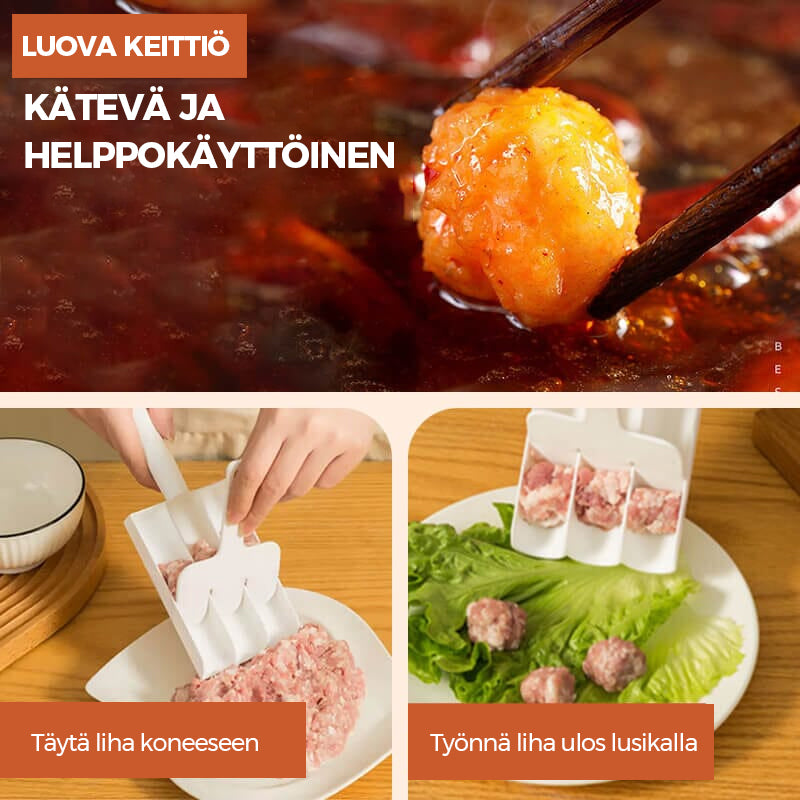 Creative Kitchen Triple Meatball Maker