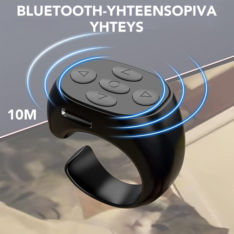 Langaton Bluetooth-kaukosäädin sormenpäässä