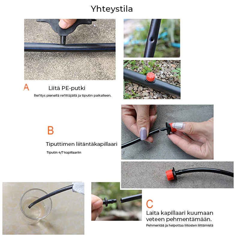 Säädettävät kastelulaitteet