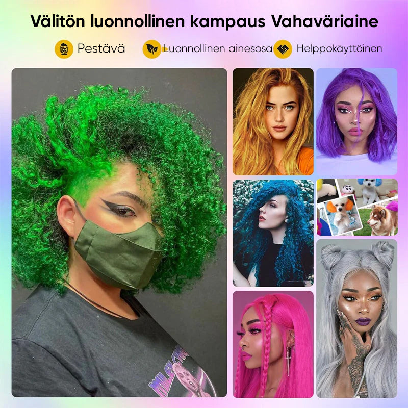 Hiusten väri vaha