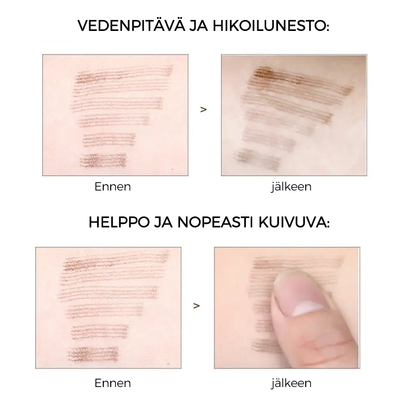 Vedenpitävä kulmakynä mikrohaarukka kärjellä