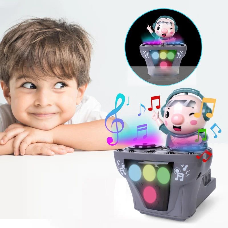 DJ Swinging Piggy Toy