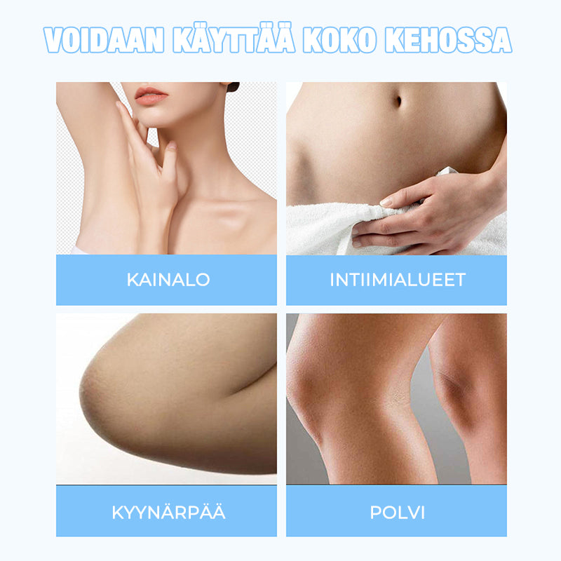Ihon valkaisuvoide naisille