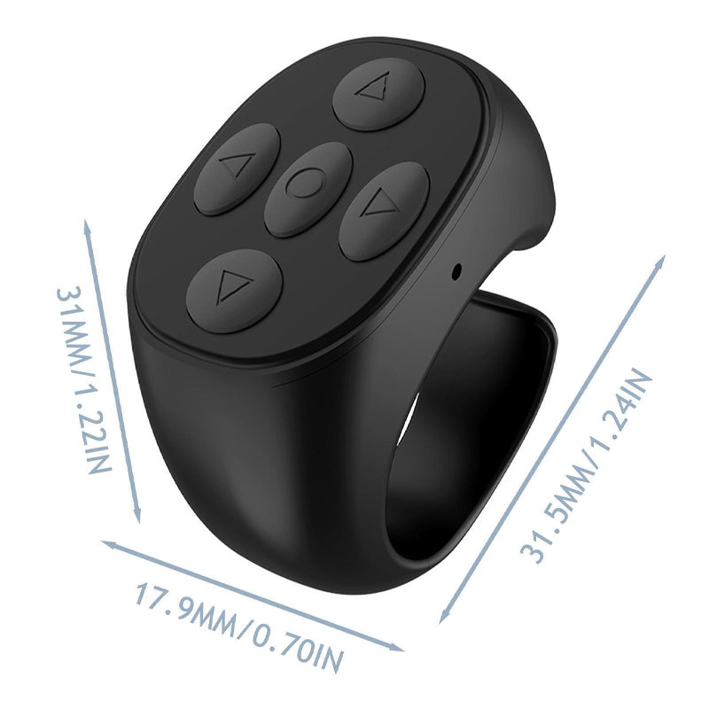 Langaton Bluetooth-kaukosäädin sormenpäässä