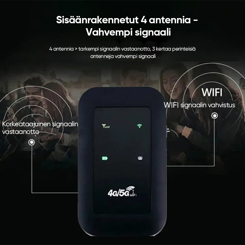 Langaton kannettava WiFi