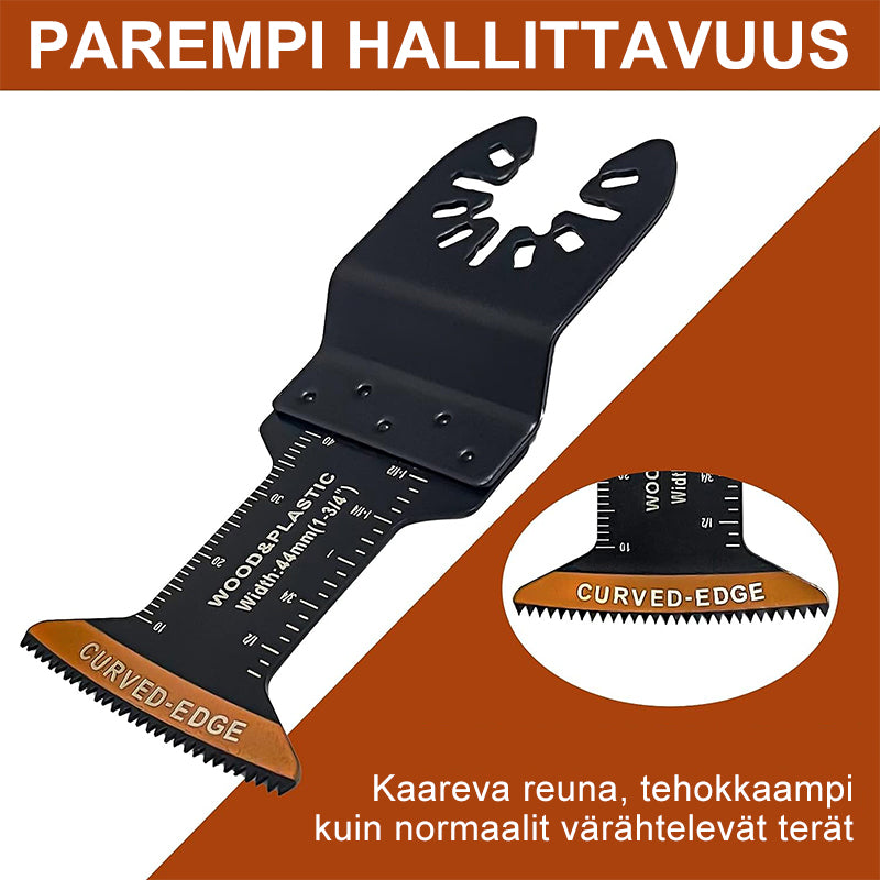 Kaarevat värähtelevät työkaluterät (20 kpl)