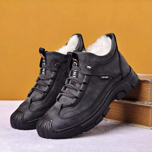 Miesten Fleecevuoratut Lämpimät Saappaat