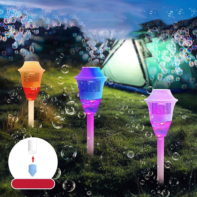 Auto Bubble Street Lamp musiikin ja valojen kanssa