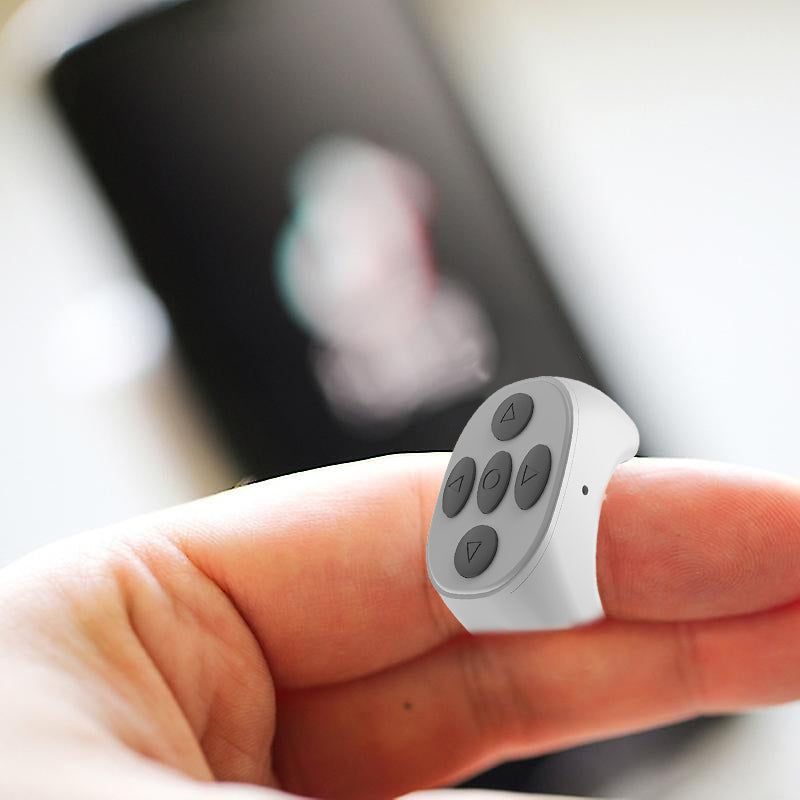 Langaton Bluetooth-kaukosäädin sormenpäässä