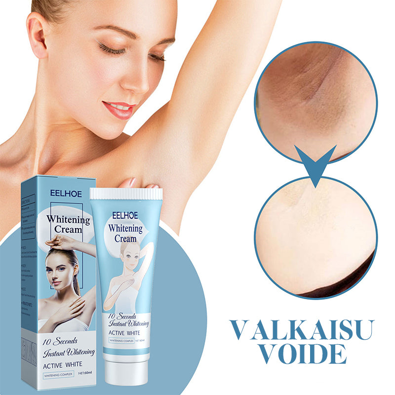 Ihon valkaisuvoide naisille