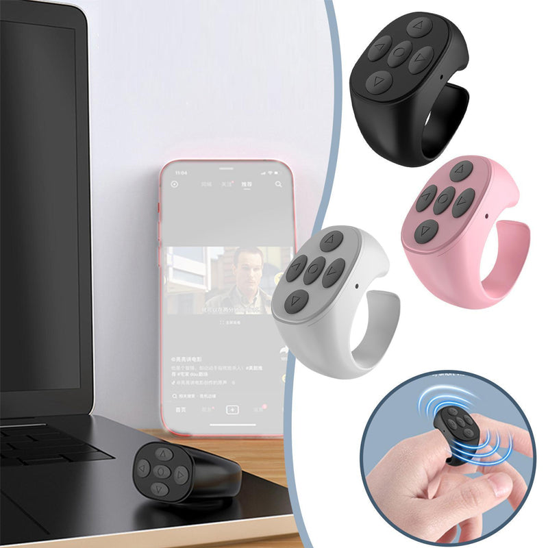 Langaton Bluetooth-kaukosäädin sormenpäässä
