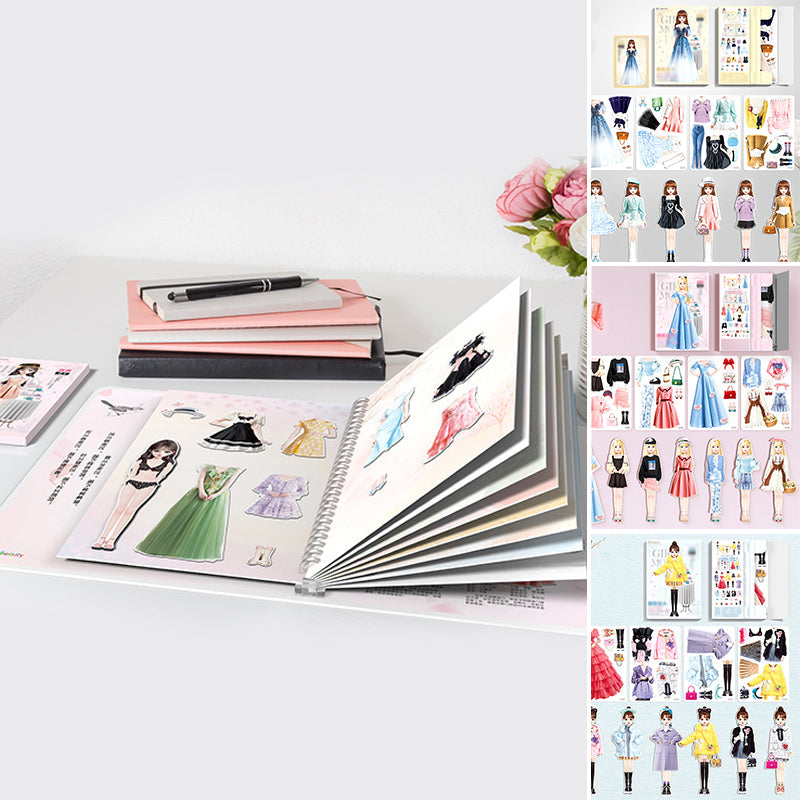 👗Magneettinen prinsessa pukeutua paperinukke👸